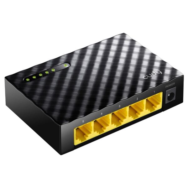 Cudy 5-Port Gigabit Desktop Switch - Efficient Network Expansion | CD-GS105D