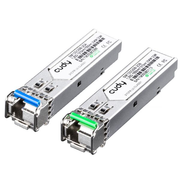 Cudy Single Mode 1.25G LC Bi-Directional SFP 20km  | CD-SFP-SMB
