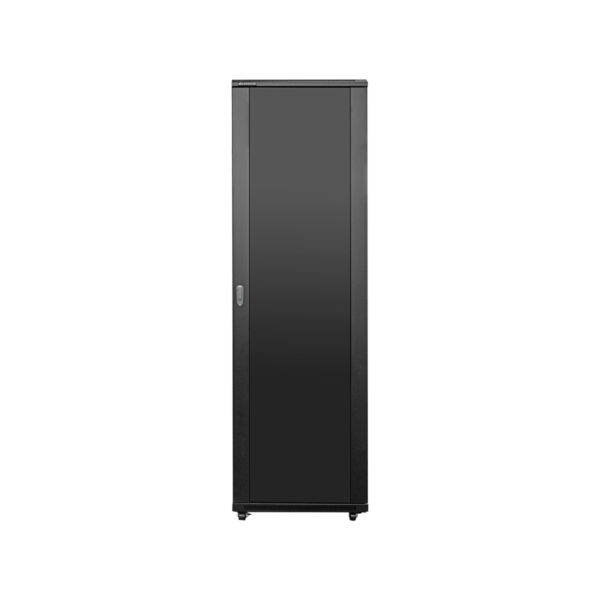 Linkbasic 42U Server Cabinet 1m Deep, 4 Fans, 3 Shelves, Flat-Packed
