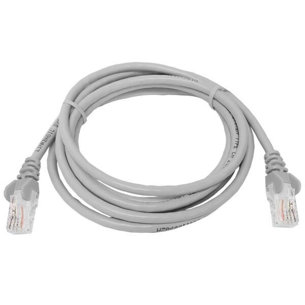 CAT5e  2 Meter UTP Patchleads / Flyleads | Grey   - (10 Per Pack) | FLY-2