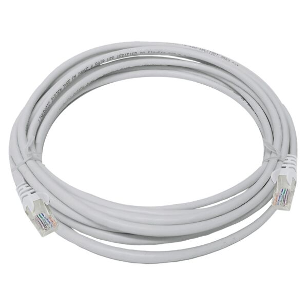 Cattex CAT5e - 5M - Grey Flyleads - (10 Per Pack)