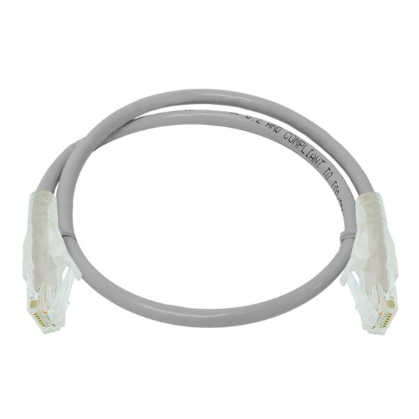 Cattex CAT6A 0.5m Grey Flyleads - (10 Per Pack)