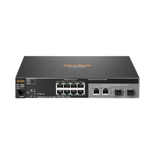 Aruba 2530 8 PoE+ Internal PS Switch | JL070A