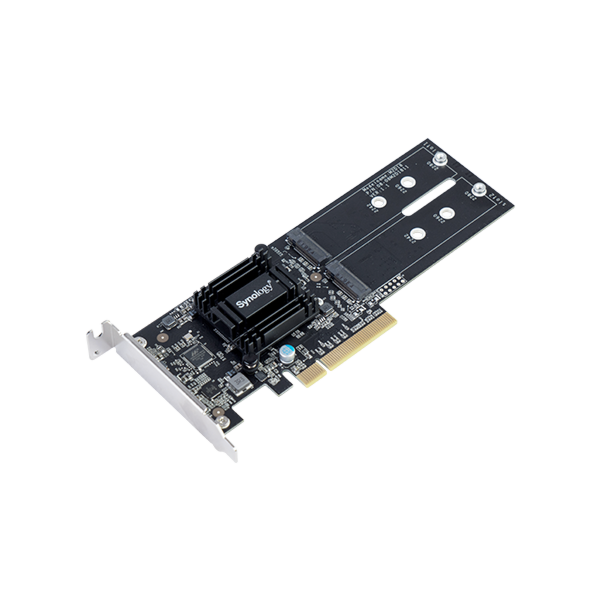Synology - M2D20 Dual Pcie Adapter Card - Dual M.2 Slot