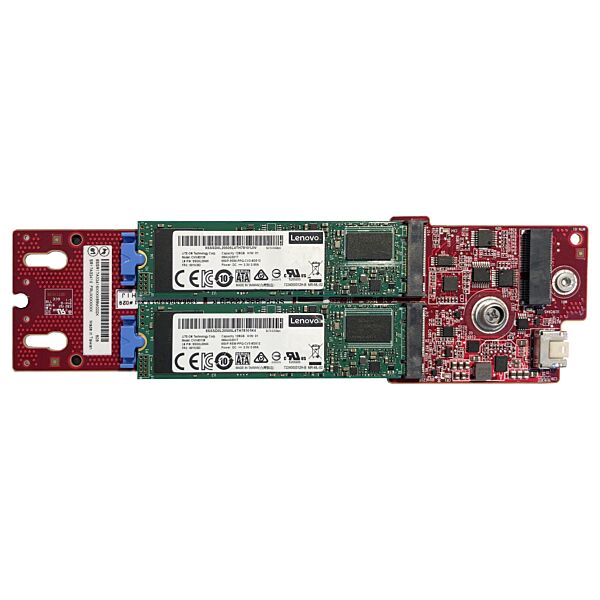 ThinkSystem M.2 SATA/x4 NVMe 2-Bay Adapter