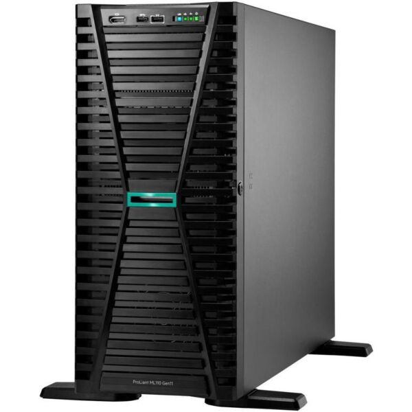 HPE Server ML110 Gen11  Xeon-B 3408U 1.80GHz 8C - 16GB RAM - 4TB HDD - 4x3.5in LFF - 1000W PSU | P55638-421