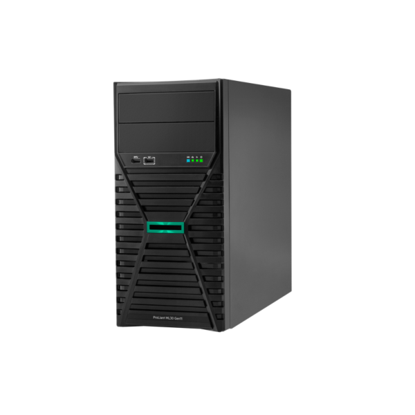 HPE Server ML30 Gen11  - Intel Xeon E-2434 4C (3.40GHz) - 16GB RAM -8 x Hot Plug 2.5in -800W PSU | P65397-421
