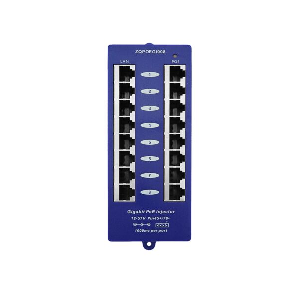 8 Port Gigabit Passive PoE Injector | POE-8G
