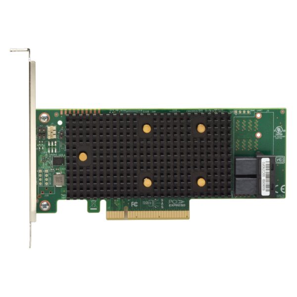 A Lenovo DCG Thinksystem RAID 530-8i PCEe 12GB Adapter, a high-performance computer hardware component for enhanced data storage and retrieval.