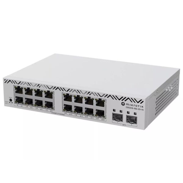 MikroTik SWoS Cloud Smart Switch 16 Port Gigabit 2 SFP+  | RB-CSS318