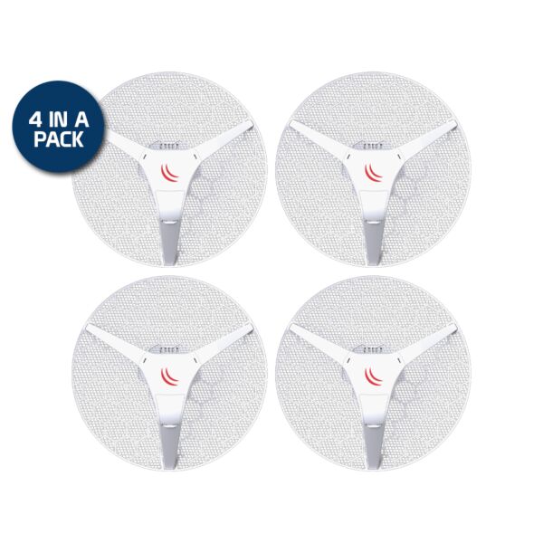 MikroTik LHG XL HP5 27dBi PtP CPE 4 Pack  | RB-LHGHP5XL4
