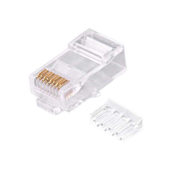 RJ45 Cat6 UTP Modular Plug  - (50 Per Pack) | RJ45-CAT6