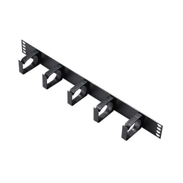 1U Plastic Ring Panel Cable Management