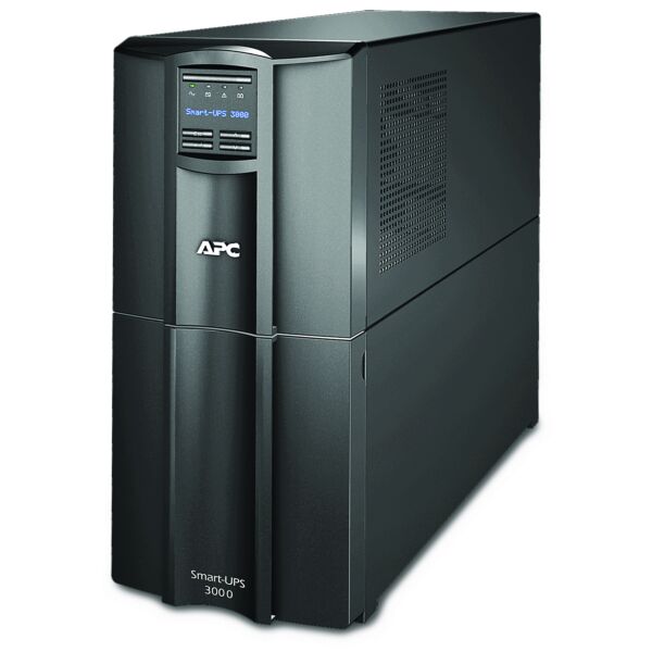 APC Smart Line Interactive 3000VA/ 3KVA 2700W UPS Tower Rack mount included: No Rack type: N/A Network card:No Battery:Yes Battery type: VRLA Warranty: 3 Years Repair or Replace (Excluding Battery) and 2 Years for Battery | SMT3000IC