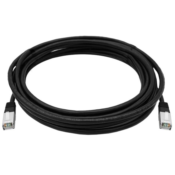 5M Shielded UV Protected Cat5e Flylead - (10 Per Pack)