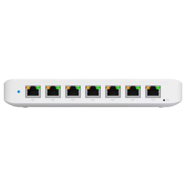 Ubiquiti UniFi Switch Ultra 8 Port Gigabit 1PoE Input 7 PoE Out 202W 