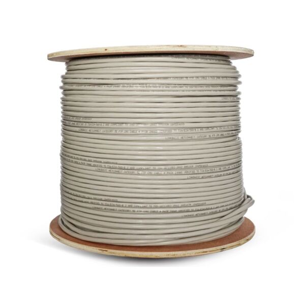 Cattex CAT6 - 305M - Grey Network Cable - Premium Range | CAT6305S-P