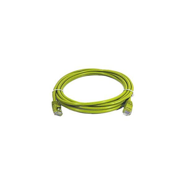 Cattex CAT6A 5m Yellow Flyleads - (10 Per Pack) | CAT6A-5M-YLW